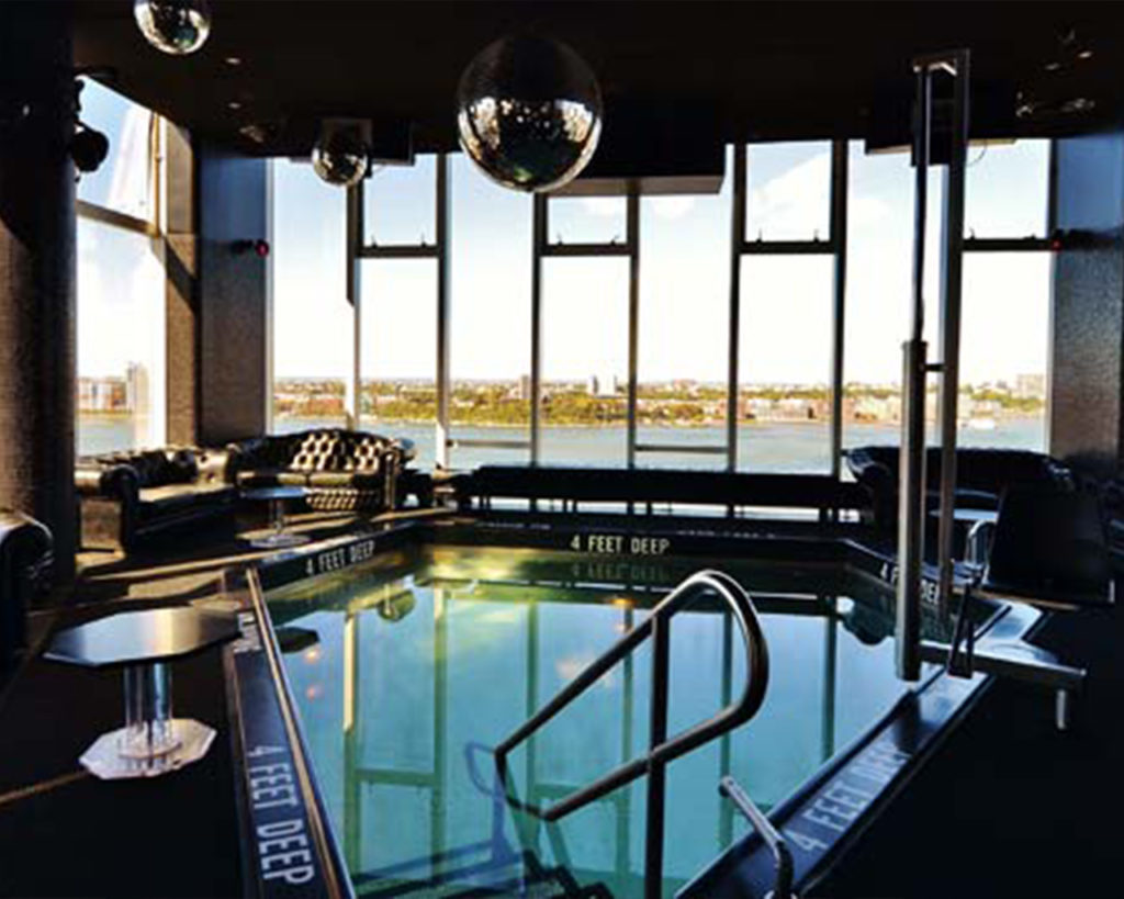 Le Bain Rooftop Bar Pool NYC