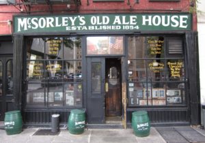 McSorley Old Ale House in NYC East Village
