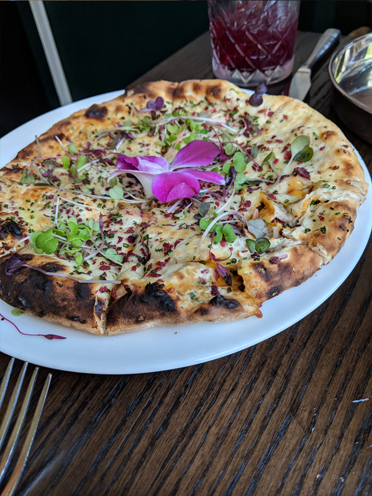 Naan Pizza -Babuji - NYC Indian Food