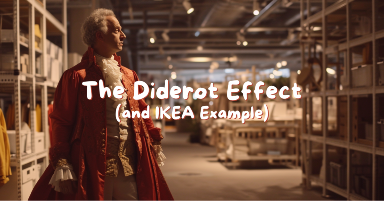 An image showing Denis Diderot in IKEA which is the example used in this article explaining the Diderot Effect